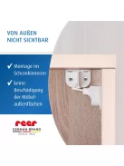 Reer 4db mágneses fiókzár, OUTLET termék