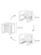 Roba etetőszék 3:1 -ben (asztallá-  és székké alakítható)- OUTLET  termék