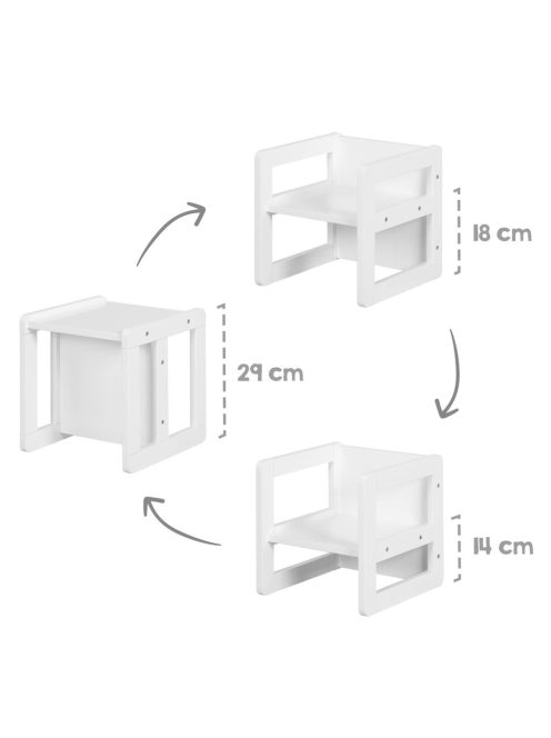 Roba etetőszék 3:1 -ben (asztallá-  és székké alakítható)- OUTLET  termék