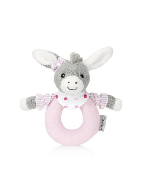 Sterntaler plüss csörgő Emmia szamár. OUTLET termék