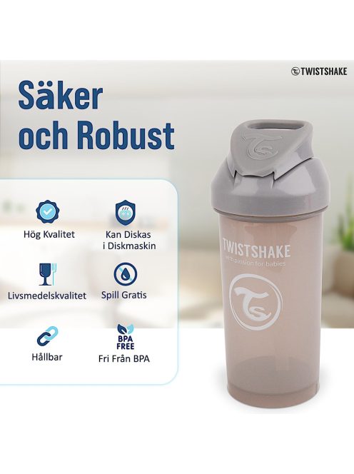 Twistshake szívószálas itató, OUTLET termék