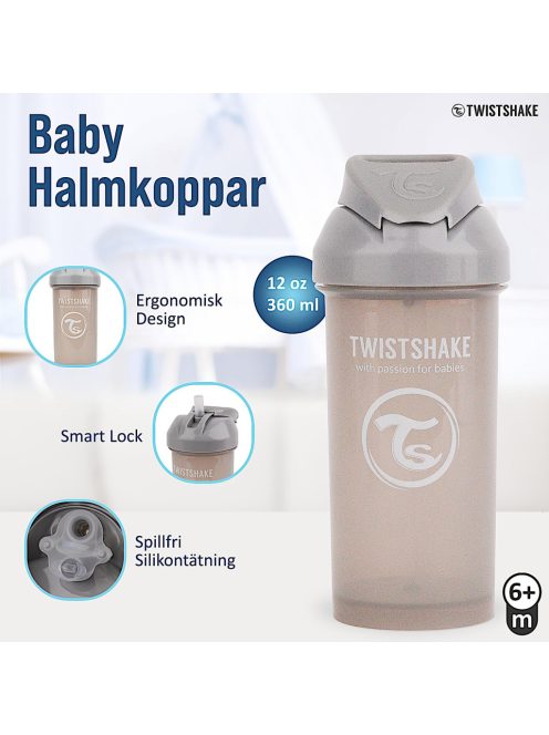 Twistshake szívószálas itató, OUTLET termék