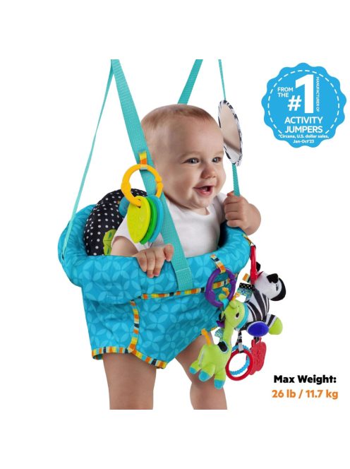  Bright Starts Deluxe rugós hinta ajtóra. OUTLET termék