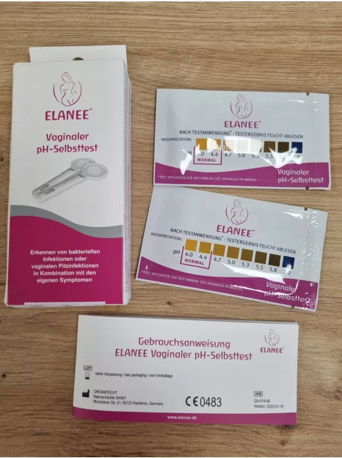 ELANEE hüvelyi pH-önteszt bakteriális fertőzések korai felismerésére 