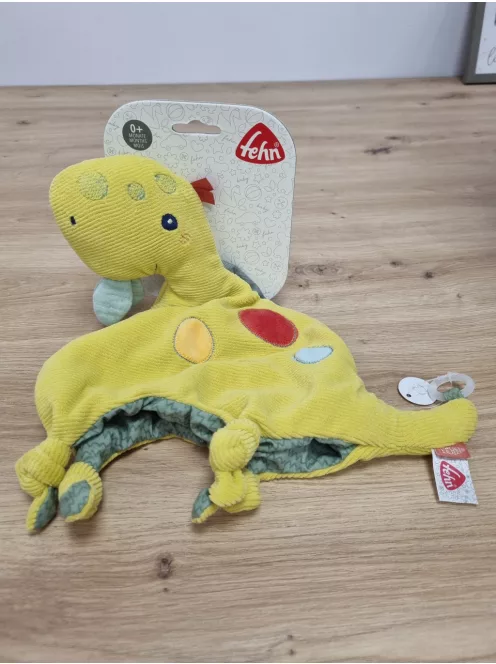 Fehn plüss dínó kézibáb, OUTLET termék