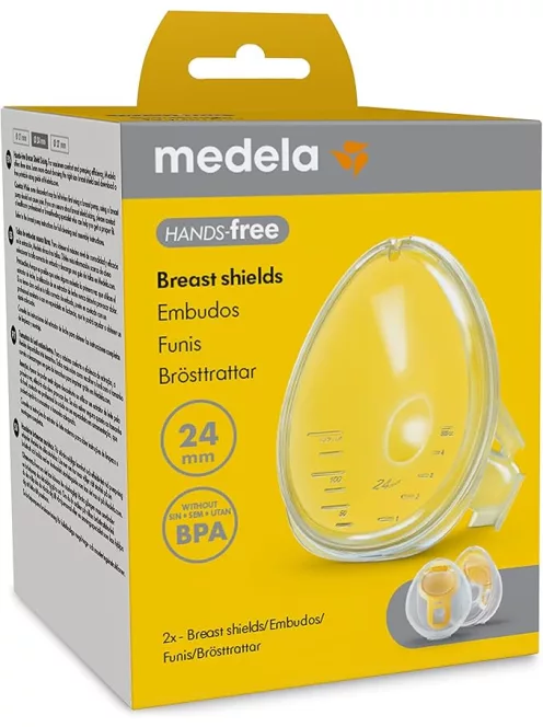 Medela freestyle mellszívóhoz tölcsér 24mm-es, 2db- OUTLET termék