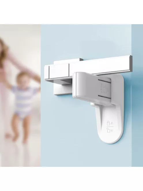 Aosite gyerekzár ajtókilincshez 4db-os szett, OUTLET termék