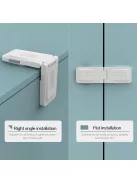 Biztonsági szekrényzár 4db-os, OUTLET termék