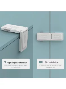 Biztonsági szekrényzár 4db-os, OUTLET termék