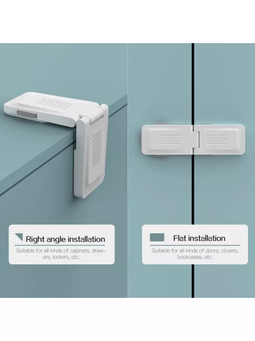 Biztonsági szekrényzár 4db-os, OUTLET termék