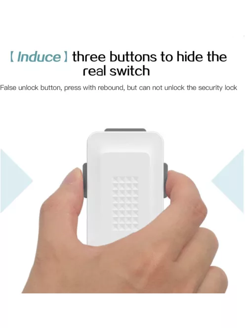 Biztonsági szekrényzár 4db-os, OUTLET termék