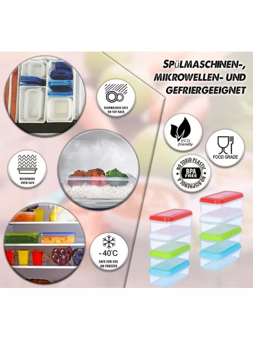 ARSUK ételtároló szett, 250 ml,  16db-os- OUTLET termék