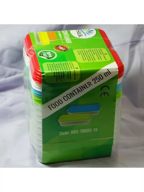 ARSUK ételtároló szett, 250 ml,  16db-os- OUTLET termék