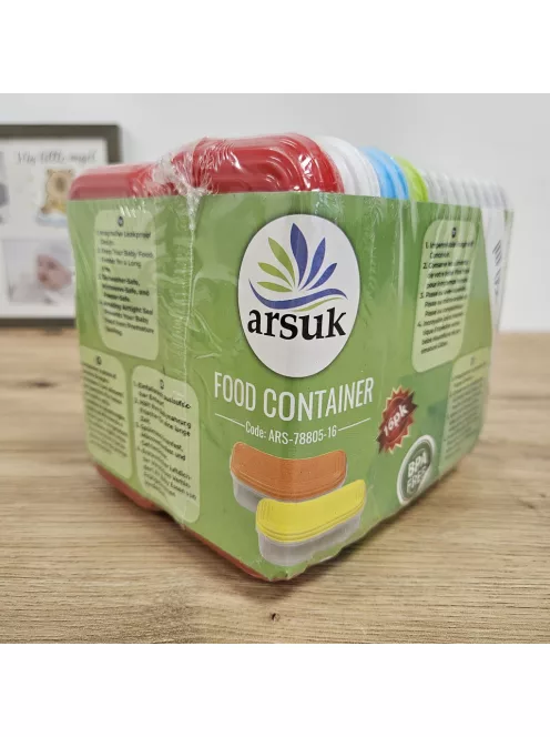 ARSUK ételtároló szett, 250 ml,  16db-os- OUTLET termék