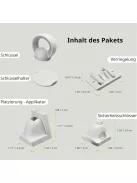 Moonybaby biztonsági szekrényzár, 6 pár OUTLET termék