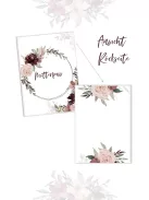 Himmel Herz Papier  kismamakönyv védőborító, OUTLET termék 