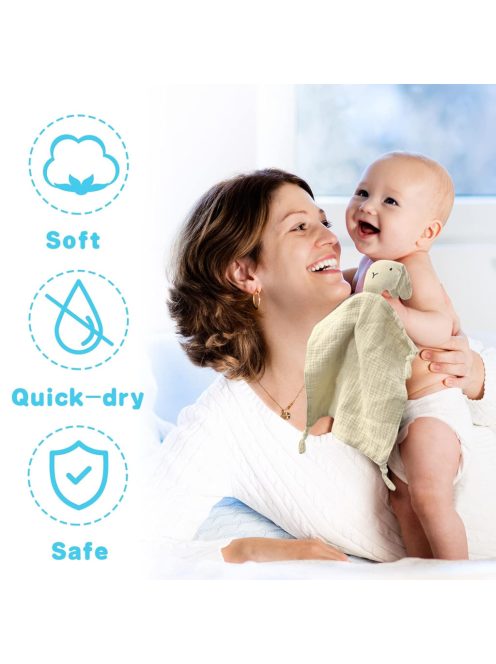 Vicloon nyuszis muszlin szundikendő, OUTLET termék