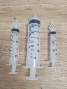   Szilikon orrzuhany szett, 3db, 10ml, 20ml, 60ml- OUTLET termék