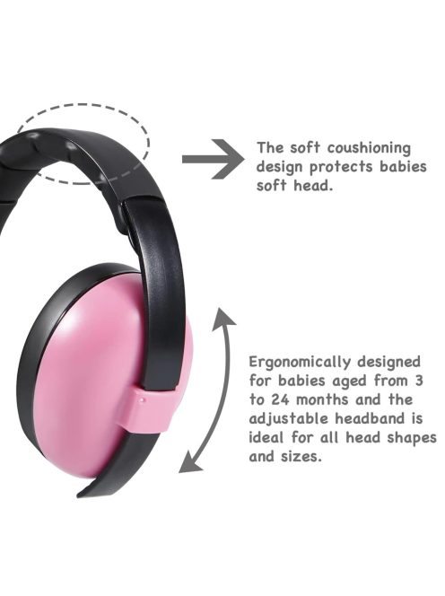 PandaEar hallásvédő fülvédő tok 6-36hó, OUTLET termék