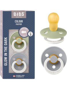 Bibs Colour Night 3-as éjszakai latex cumi, OUTLET termék