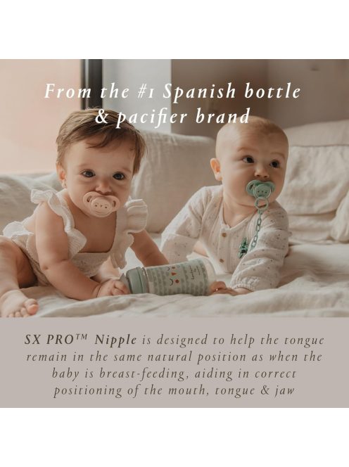 Suavinex Bonhomia szilikon cumi, 18+ hó, S-es méret, OUTLET termék