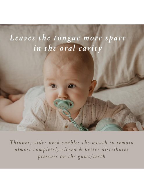 Suavinex Bonhomia szilikon cumi, 18+ hó, S-es méret, OUTLET termék