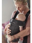 BABYBJÖRN Mini Soft - fekete, 0-12 hó, 3,2-11 kg, OUTLET termék