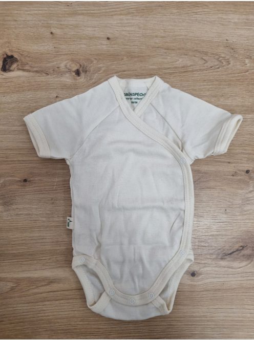 Grünspecht BIO Rövid ujjú Body 56-os ,OUTLET termék