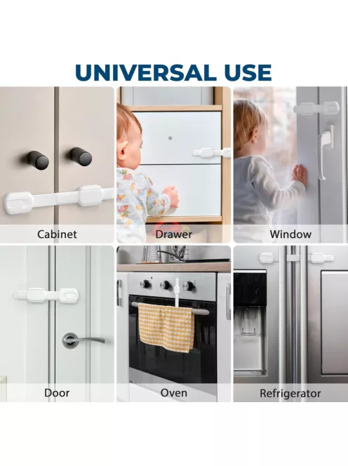 Hoffenbach 8db-os biztonsági szekrényzár, OUTLET termék