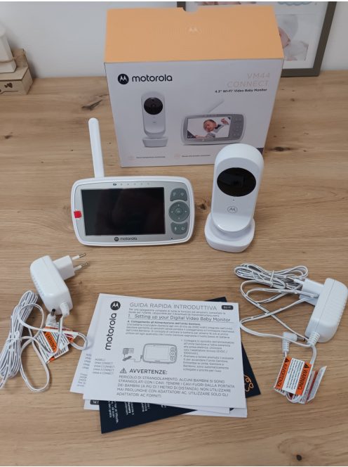 Motorola Connect VM44 Wifi-s kamerás bébiőr, OUTLET termék