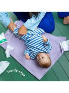 Naïf nedves törlőkendő 99% víz ,0% parfüm és alkohol, OUTLET termék