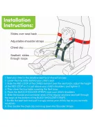 Kids Fly Safe repülőgépes utazóheveder, OUTLET termék