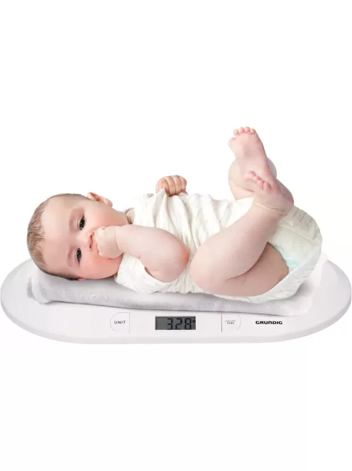 Grundig digitális babamérleg 20kg-ig, OUTLET termék
