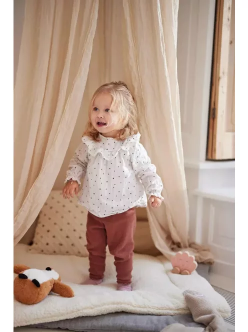 Jollein Vintage baldachin függöny 245cm- Nougat, OUTLET termék