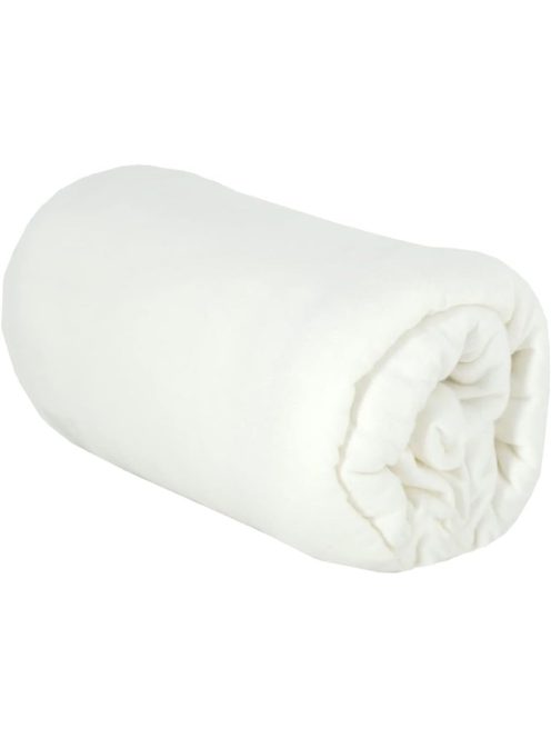 Babycalin 70x140cm-es fehér gumis lepedő, OUTLET termék