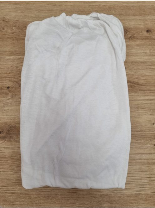 Babycalin 70x140cm-es fehér gumis lepedő, OUTLET termék