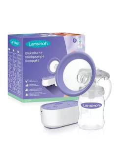    Lansinoh 2 fázisú kompakt elektromos mellszívó, OUTLET termék