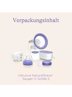    Lansinoh 2 fázisú kompakt elektromos mellszívó, OUTLET termék