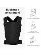  Marsupi Classic 2.0 hordozó - fekete (S/M), OUTLET termék