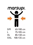  Marsupi Classic 2.0 hordozó - fekete (S/M), OUTLET termék