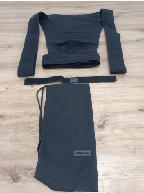  Marsupi Classic 2.0 hordozó - fekete (S/M), OUTLET termék