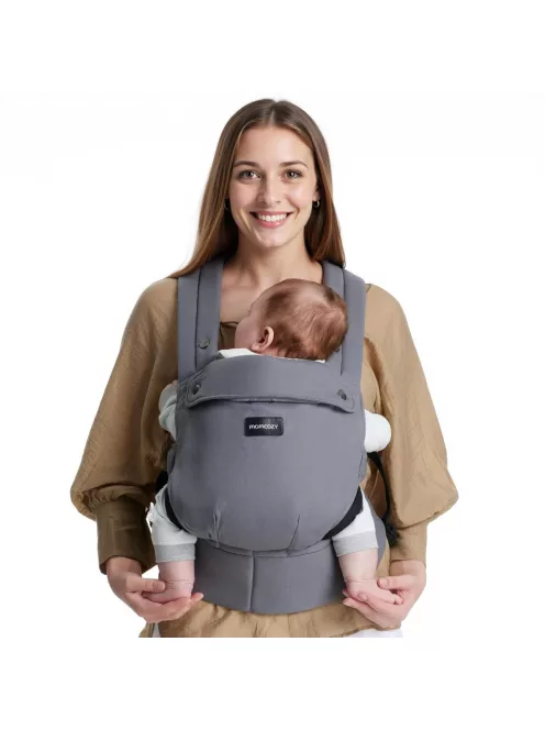 Momcozy babahordozó szürke - OUTLET termék
