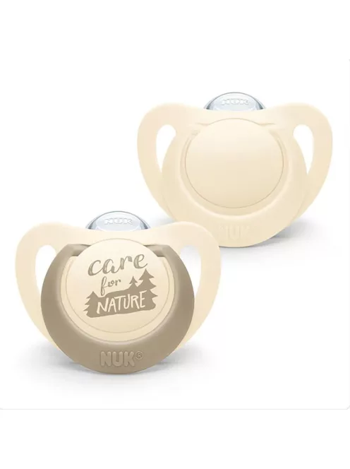 Nuk for Nature 0-6 hónapos 2db-os latex cumi, OUTLET termék