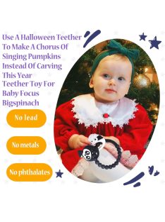 Halloween Baby szilikon rágóka, OUTLET termék