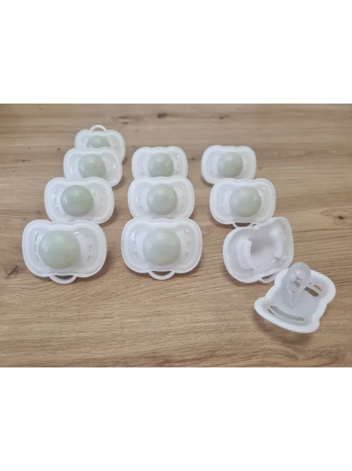 Herobility 10db-os éjszakai szilikon cumi szett 6-24hó, OUTLET termék