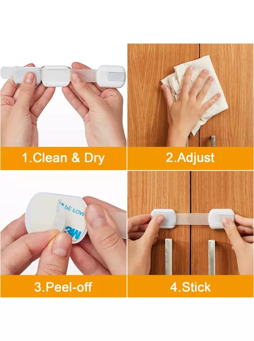 8db-os biztonsági szekrényzárak, OUTLET termék