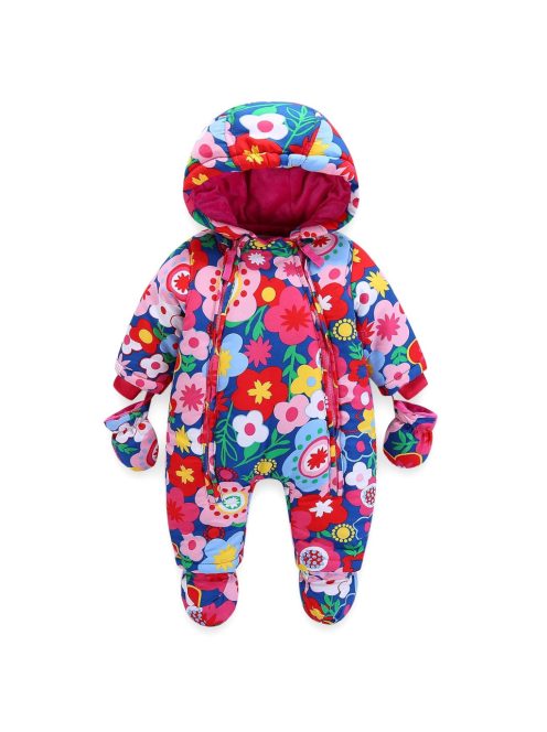 Kapucnis overál kesztyűvel és cipővel- 18-24hó, OUTLET termék