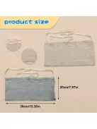 Lonimia ágyrácsra textil tartó csomag 2 db, bézs és menta színben , OUTLET termék