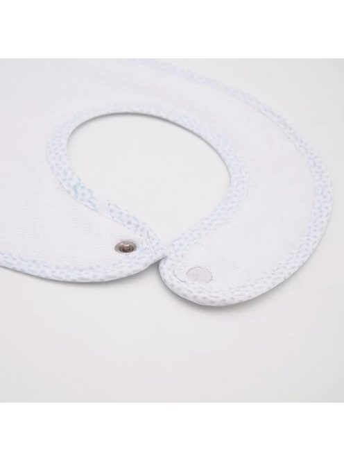 BabyCalin előke kék/fehér 2db, OUTLET termék