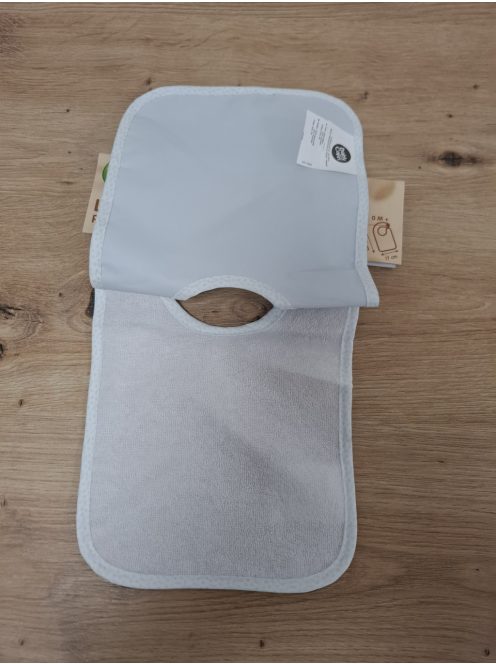 BabyCalin előke kék/fehér 2db, OUTLET termék